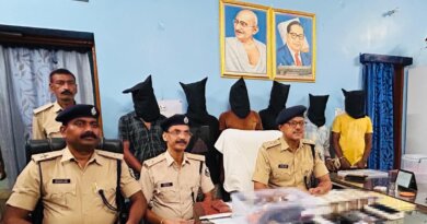 लूट कांड का पर्दाफाश, 06 अपराधी अवैध आग्नेयास्त्र एवं लूट की राशि के साथ गिरफ्तार