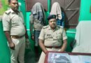 अपराध की योजना बनाते दो अपराधी को पुलिस ने हथियार के साथ गिरफ्तार किया