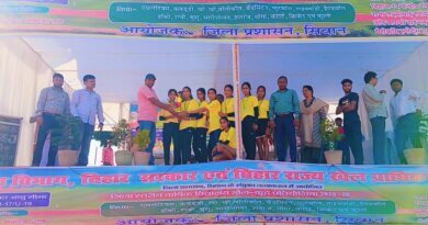 जिला स्तरीय खो-खो प्रतियोगिता में माघर विद्यालय की छात्राओं नें परचम लहराय
