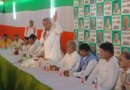 संदेश विधानसभा प्रत्याशी राधा चरण सेठ के चुनाव कार्यालय में कार्यकर्ताओं को किया संबोधित