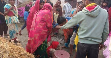 अज्ञात वाहन की धक्का से बाइक सवार एक युवक की मौत,दूसरा गंभीर रूप से घायल