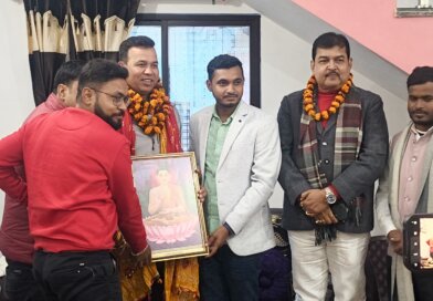 न्यू साउथ वेल्स के पूर्व मेयर व वर्तमान काउंसलर समीर पांडेय का भरहोपुर ननिहाल में पहुंचने पर हुआ भव्य स्वागत