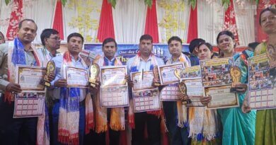 थावे शिक्षक सम्मान -2026 से सम्मानित हुए भगवानपुर के शिक्षक शैलेश कुमार